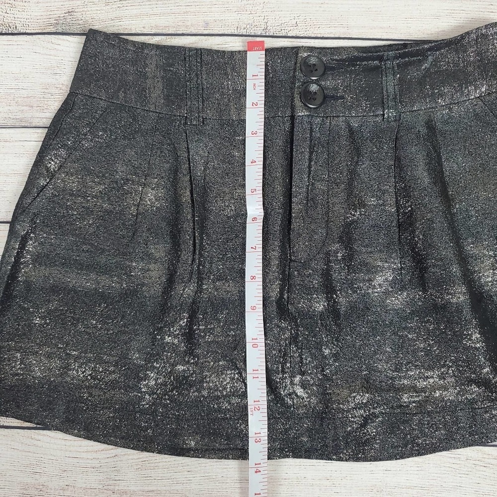 Nanette lepore metallic mini skirt - Picture 6 of 7